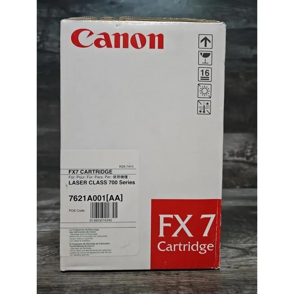 Canon FX 7 Toner Catridge 7621A001 [AA] OEM FX7 FX-7 **FACTORY SEALED-EXPIRED**